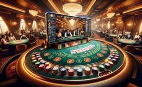 BandarQ card table layout on m88 alternatif platform